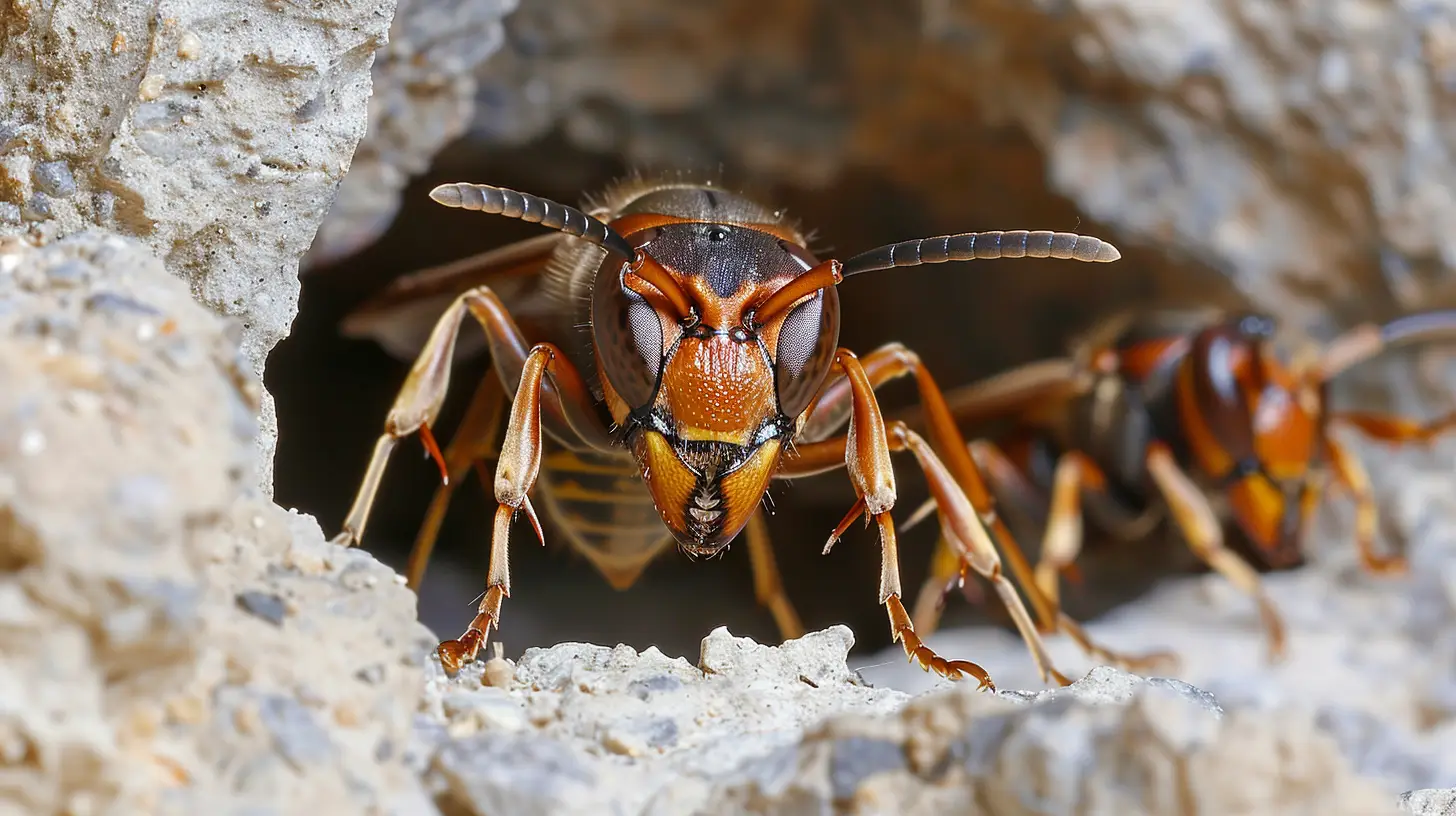get rid of cicada killer wasps